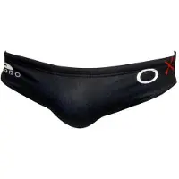 Turbo No Rules Swimming Brief Zwart 11-12 Years Jongen