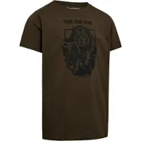 Deerhunter Youth Westy T-shirt Outdoor T-shirt Scandinavisch T-shirt Jacht T-shirt Fallen Leaf Maat -140