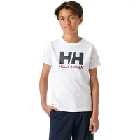 Helly Hansen Logo T-shirt Met Korte Mouwen Wit 11 Years Jongen