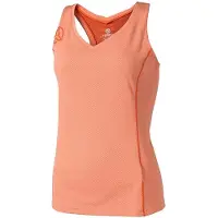 Ternua Aftira Mouwloos T-shirt Oranje XS Vrouw