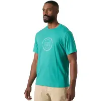 Helly Hansen T-Shirt Men Core Graphic T 2.0 Dark Mint-XL