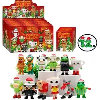 Italian Brainrot Brainrot Poppetjes Christmas Edition - 12 Figuren - Tung Tung Tung Sahur - Tralalero Tralala - Cadeau - Speelfiguren - Kerst Cadeau Kinderen