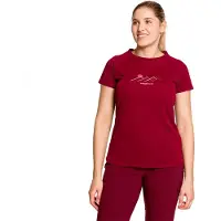 Trangoworld Mudgee T-shirt Met Korte Mouwen Rood L Vrouw