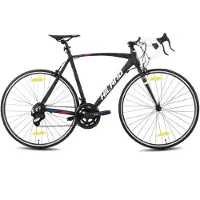Hiland Racefiets - 700C - 14 Versnellingen - Lichtgewicht Aluminium Frame - Wielrenfiets voor Heren & Dames - 28 Inch