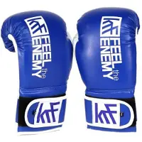 Krf Feel The Enemy New Training Gloves Blauw 14oz