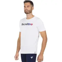 Tecnifibre Club Short Sleeve T-shirt Wit XS Man