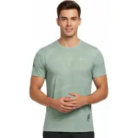 Newwood Carter T-shirt Met Korte Mouwen Groen 2XL Man