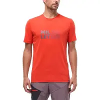 Millet Seneca T-shirt Met Korte Mouwen Oranje S Man
