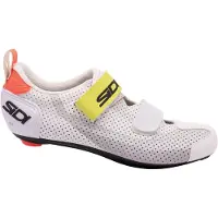 Sidi T-5 Air-schoenen wit/grijs/geel, Maat 47 - EUR