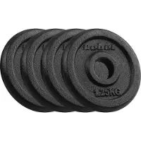 Rebel Active Serie - Gietijzeren Halterschijven - 4x1,25 kg - Ø31 mm
