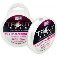 ASSO Trout Area Std 100 M Flurocarbon Transparant 0.128 mm