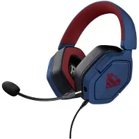 Trust GXT492SM Carus - Gaming headset - voor PS4/PS5/Nintendo Switch/PC - Bedraad 3.5mm aansluiting - Superman Blauw