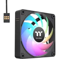 Thermaltake CT140 EX ARGB Sync - Ventilator Koeler voor PC - 3x140mm - PWM 500-1800 RPM - Zwart