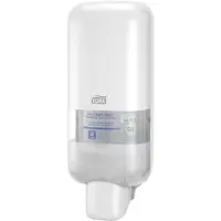 Tork S4 Zeep- en desinfecterendispenser Elevation Wit, voor schuim/vloeistof/gel, niveau-indicator, S4