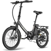 Fafrees F20 Light Elektrische Vouwfiets - 20 Inch City E-bike - 36V 20Ah Batterij - Tot 100km Bereik - Shimano 7-Versnellingen - Schijfremmen - Opvouwbaar - werkverkeer
