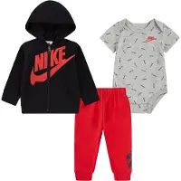 Nike Set grijs / rood / zwart