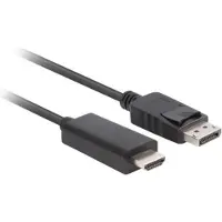 Lanberg DisplayPort to HDMI Kabel Lanberg CA-DPHD-11CC-0050-BK Black