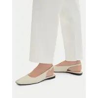 Vagabond SHOEMAKERS Ballerina met riempjes 'Delia' offwhite