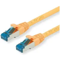 Value Patchkabel Cat.6A (klasse EA), S/FTP (PiMF), LSOH, geel, 20 meter