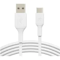 Belkin Usb‑a Naar Usb‑c Oplaadkabel – Pvc (incl. 1m Kabel 1m Wit)