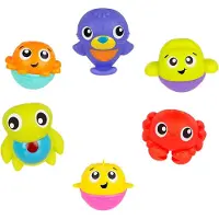 Playgro - 6 Bathfriends In a Net (10189097)