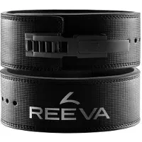 Reeva Halterriem Carbon Leer met Verstelbare Gesp V2 - M