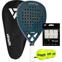 VirtuFit Fusion Pro Padel Set - Deep Teal