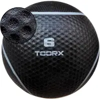 Toorx Fitness Medicine Ball - Zwart/Grijs - 6 kg