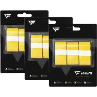 VirtuFit Pro Padel Overgrip - Geel - 9 Stuks