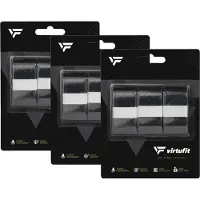 VirtuFit Pro Padel Overgrip - Zwart - 9 Stuks