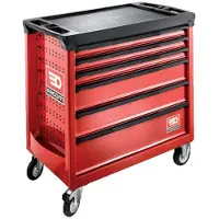Facom Roll Gereedschapswagen 5 Laden M4 Rood - ROLL.6M4A - ROLL.6M4A