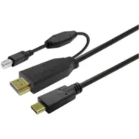 VivoLink Touchscreen Cable 7.5m Black