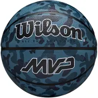 Wilson Electronics Merkloze basketbal maat 7, blauw, voor outdoor gebruik