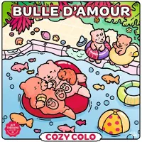 Hachette heroes COZY COLO BULLE D'AMOUR
