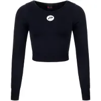 Pure Vrouwen, Sportief shirt, Sportief shirt met lange mouwen voor vrouwen (XS), Zwart, XS