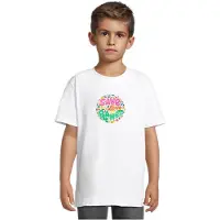 Mister tee - Kids Save And Love Kinder Tshirt - Kids 158/164 - Wit