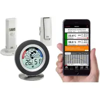 TFA-Dostmann Weatherhub SmartHome System Cossy Radar 31.4008.02 Schimmelradar Wit