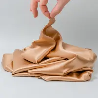 Silk Heaven Zijden Kussensloop Desert Nude - 22MM - - 60x60cm / Hotelsluiting