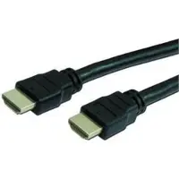 MediaRange HDMI-Kabel MediaRange 1.4 Gold Connector,1,5m,black,Ethernet