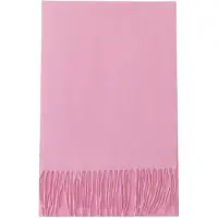GOBI Cashmere Sjaal 'Unisex Cashmere Fringed Scarf' pink