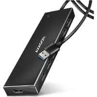 Axagon HUE-F7A USB-hub 7 poorten USB-A 3.0, Micro-USB USB 3.2 Gen1 5 GBit/s