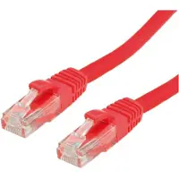 Value Patchkabel Cat.6 (klasse E) UTP, LSOH, rood, 7 meter
