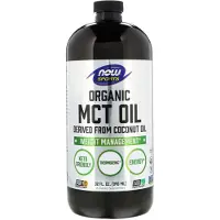 Now Foods – MCT Olie, Biologisch 946 ml