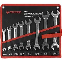 Forsage Serie - Steeksleutelset - 8-24mm - Chroom-vanadium Staal