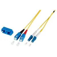 PROCABLE Glasvezelkabel OS2 - LC/SC - 7 meter (Duplex, 9/125μm)