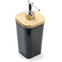 Bathroom Solutions Zeeppompje | (7.5 x 7.5 x 18 cm, Kunststof, Bamboe)