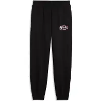 Puma Sportbroek 'Essentials Nature 2.0' lila / zwart / wit