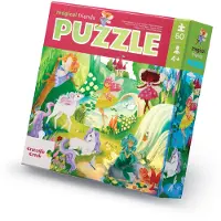 Crocodile Creek Puzzel - 60 Bakstenen - Magical Friends - - OneSize - Puzzels