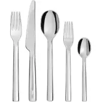 Alessi Bestekset Ovale Stainless Steel (5-Delig)