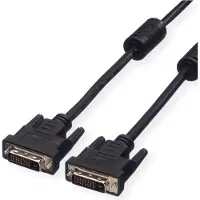 Value DVI monitorkabel, DVI M/M, (24+1) dual link, 5,0m, 5 m